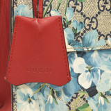 GUCCI GG Supreme Blooms Medium Padlock Shoulder Bag
