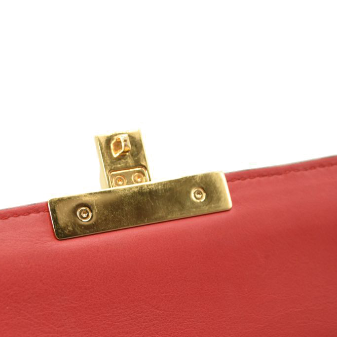 GUCCI GG Supreme Blooms Medium Padlock Shoulder Bag