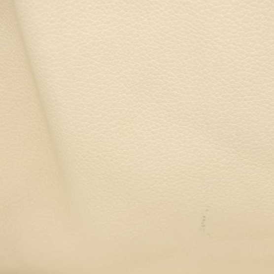 Gucci Calfskin Logo Drawstring Backpack Mystic White