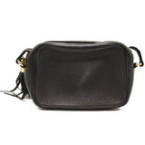 GUCCI Pebbled Calfskin Small Soho Disco Bag Black
