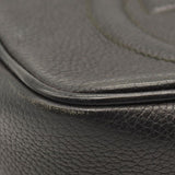 GUCCI Pebbled Calfskin Small Soho Disco Bag Black