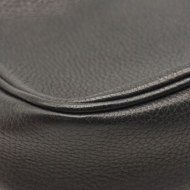 GUCCI Pebbled Calfskin Small Soho Disco Bag Black