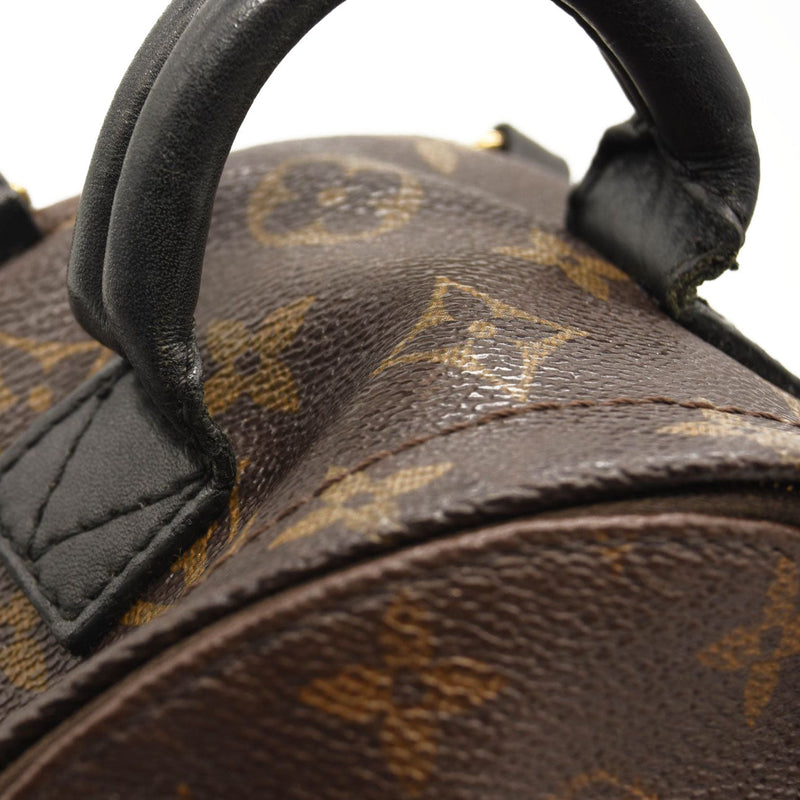 LOUIS VUITTON Monogram Palm Springs Backpack Mini