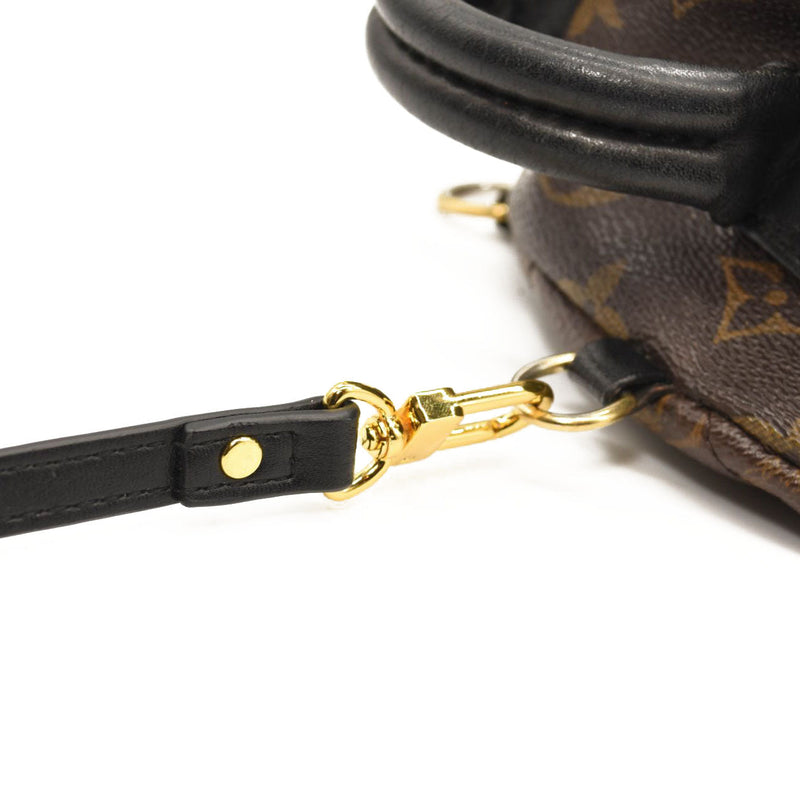 LOUIS VUITTON Monogram Palm Springs Backpack Mini