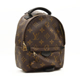 LOUIS VUITTON Monogram Palm Springs Backpack Mini