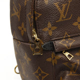 LOUIS VUITTON Monogram Palm Springs Backpack Mini