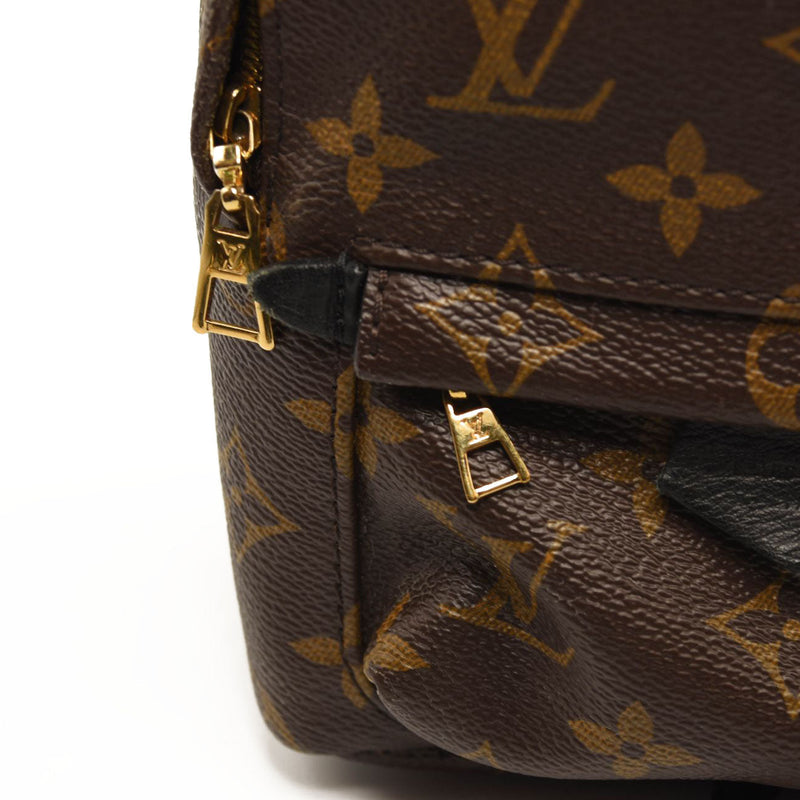 LOUIS VUITTON Monogram Palm Springs Backpack Mini
