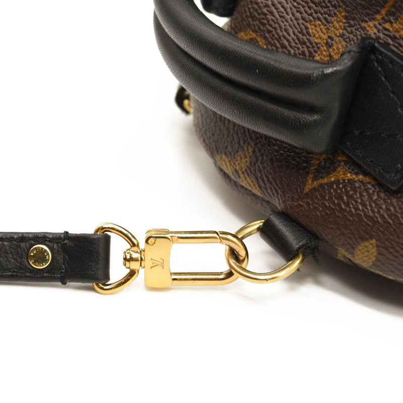 LOUIS VUITTON Monogram Palm Springs Backpack Mini