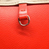 NEW CHRISTIAN LOUBOUTIN Calfskin Spikes Small East West Cabata Tote Light Grey