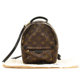 LOUIS VUITTON Monogram Palm Springs Backpack Mini