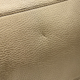 Gucci Metallic Pebbled Calfskin Medium Soho Chain Shoulder Bag Golden Beige