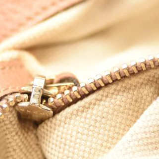 Gucci Brown GG Canvas Bree Satchel Pink Beige