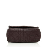 Dior Cannage Lambskin Large Flap Shoulder Bag (SHF-17526)