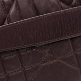 Dior Cannage Lambskin Large Flap Shoulder Bag (SHF-17526)
