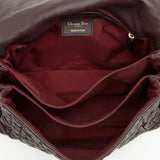 Dior Cannage Lambskin Large Flap Shoulder Bag (SHF-17526)