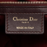 Dior Cannage Lambskin Large Flap Shoulder Bag (SHF-17526)
