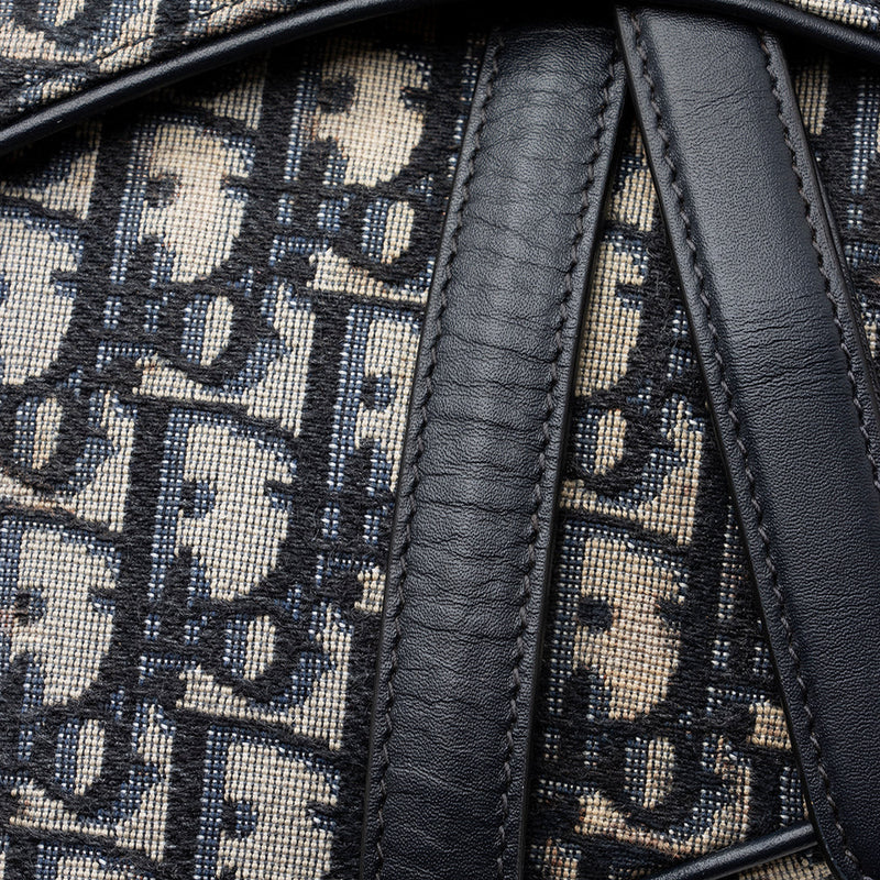 Dior Oblique Saddle Bag (SHF-17911)