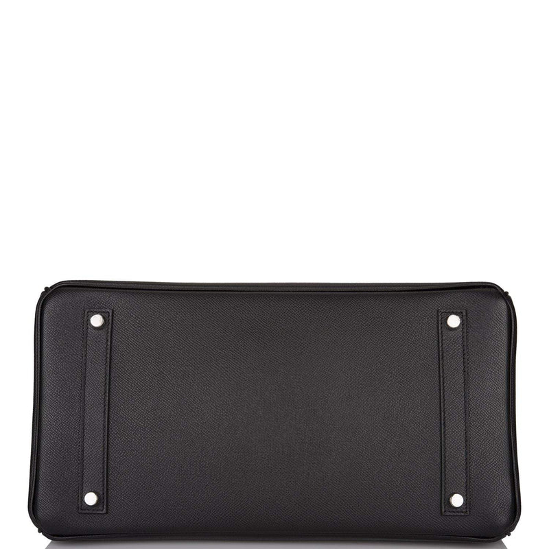 Hermes Birkin 35 Black Epsom Palladium Hardware