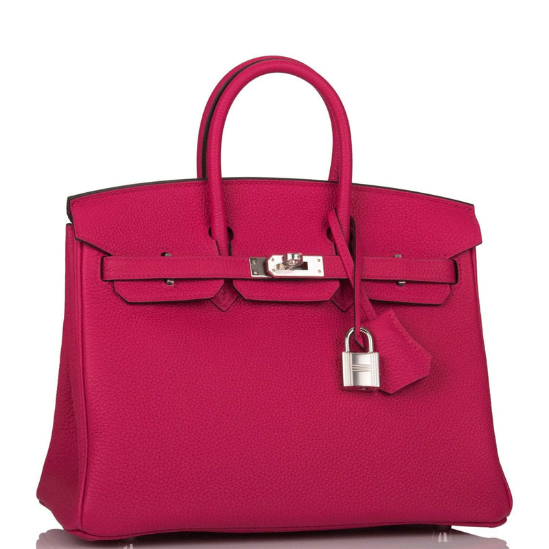 Hermes Birkin 25 Rose Mexico Togo Palladium Hardware