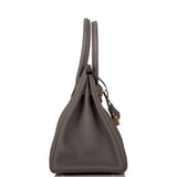 Hermes Etain Togo Birkin 30cm Gold Hardware
