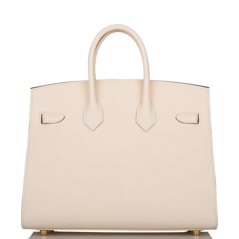 Hermes Nata Epsom Sellier Birkin 25cm Gold Hardware