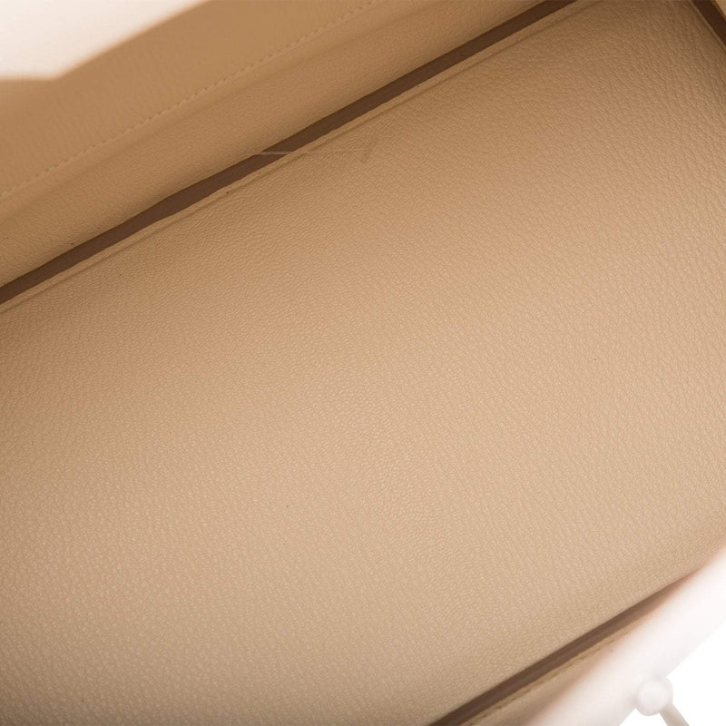 Hermes Craie Epsom Birkin 35cm Palladium Hardware
