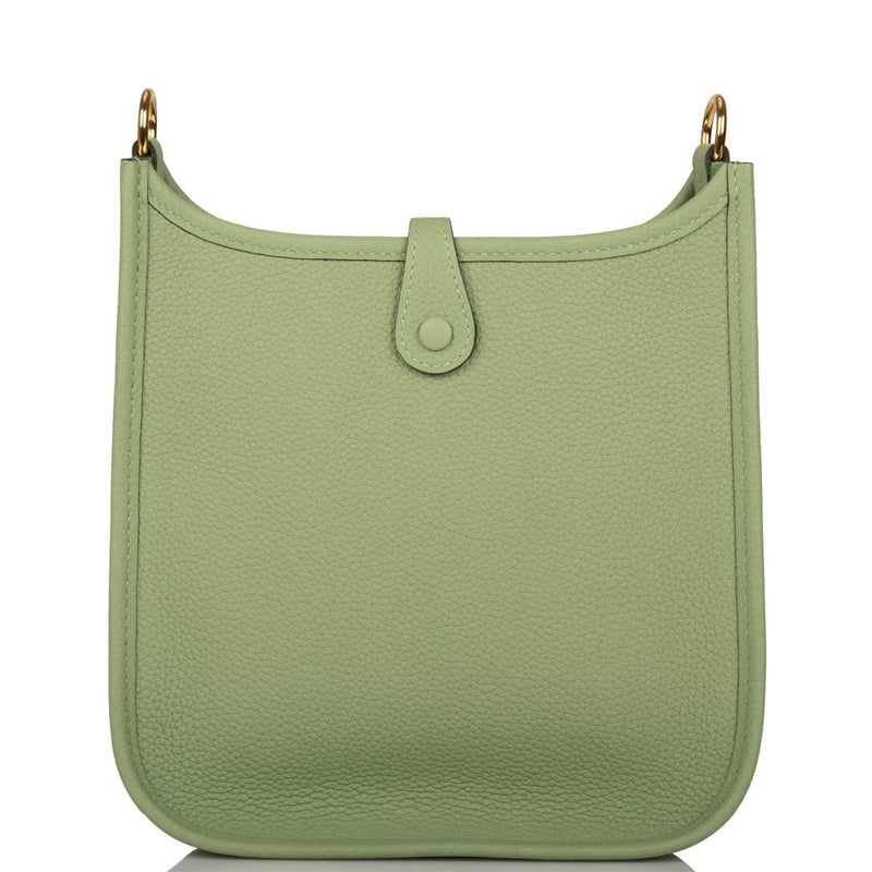 Hermes Evelyne TPM Vert Criquet Clemence Gold Hardware