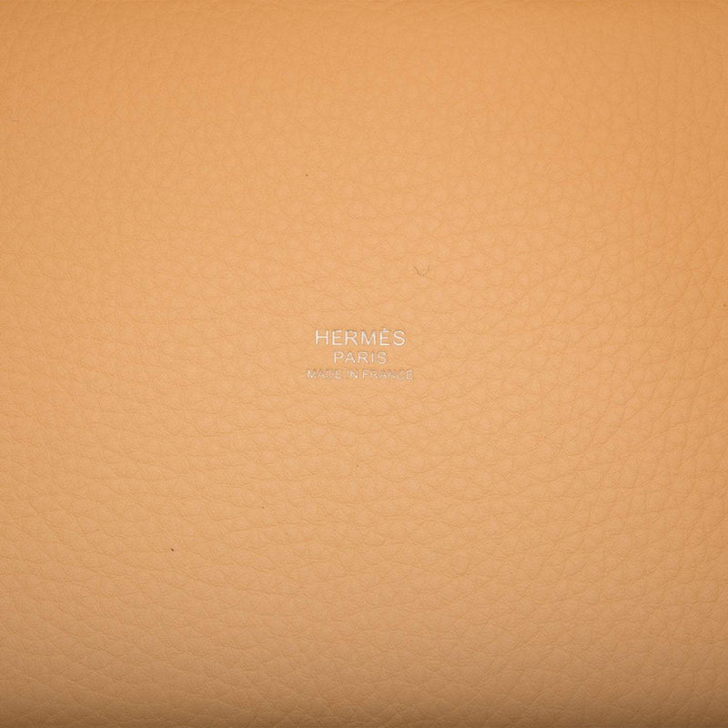 Hermes Nata Clemence Picotin Lock 18cm Palladium Hardware