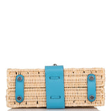 Hermes Bleu du Nord Swift Mini Picnic Kelly Bag 20cm Palladium Hardware