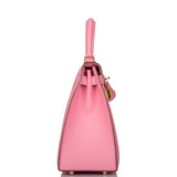 Hermes Horseshoe Stamp (HSS) Rose Confetti Verso Epsom Sellier Kelly 28cm Gold Hardware