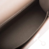 Hermes Etain Epsom Sellier Kelly 25cm Palladium Hardware