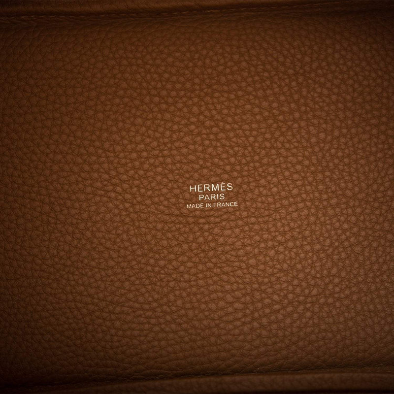 Hermes Picotin Lock 18 Alezan and Biscuit Clemence Palladium Hardware