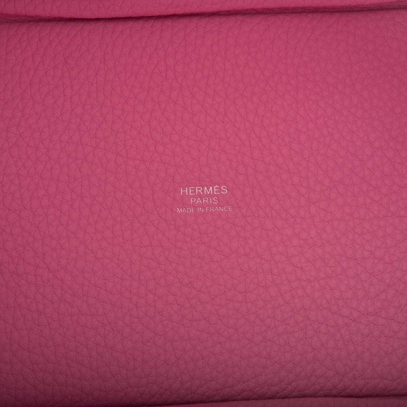 Hermes Picotin Lock 18 Mauve Sylvestre Clemence Palladium Hardware