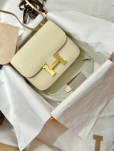 Hermes Constance Craie Epsom Leather 18cm