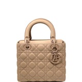 CHRISTIAN DIOR Ultramatte Quilted Cannage Medium Lady Dior