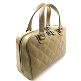 CHANEL Vintage Surpique Bowler Bag