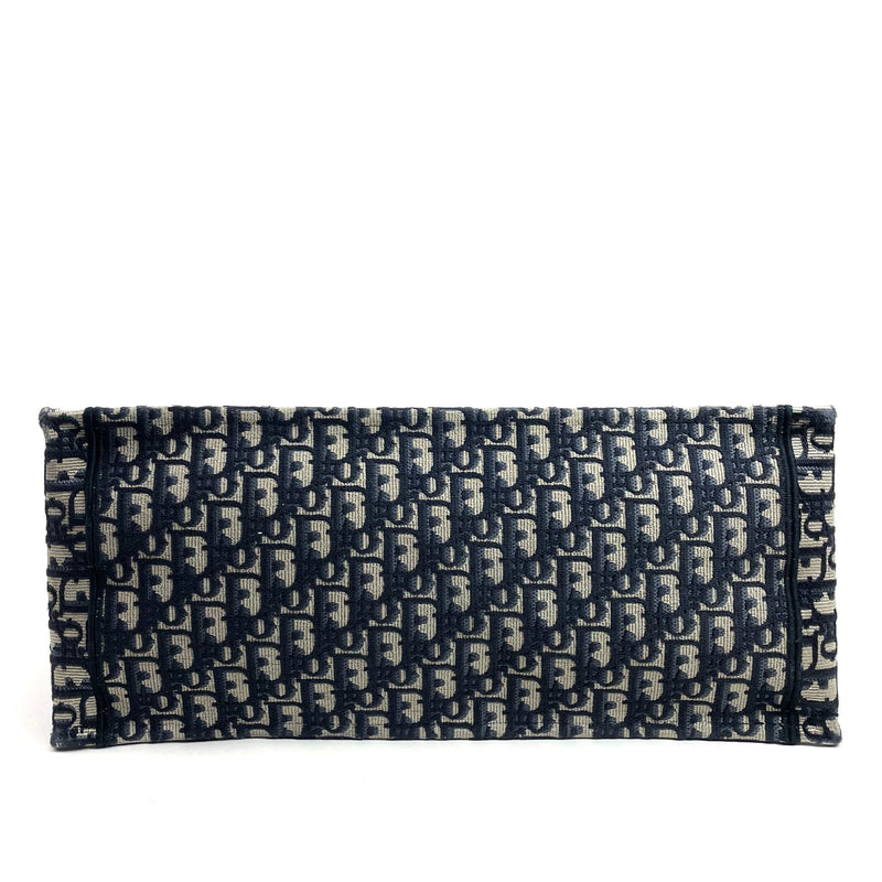 CHRISTIAN DIOR Large Oblique Book Tote - Blue