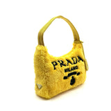 PRADA Re-Edition 2000 Mini Terry Cloth Shoulder Bag