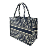 CHRISTIAN DIOR Oblique Canvas Small Book Tote