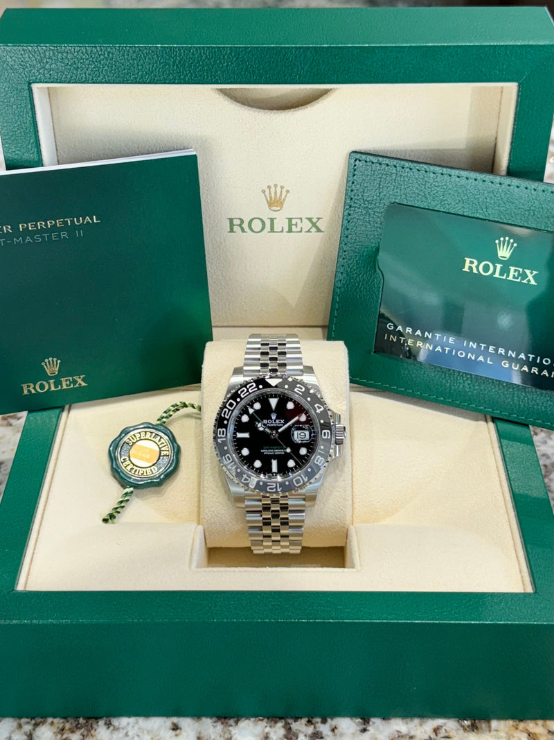 2025 Rolex GMT-Master II Bruce Wayne 126710GRNR
