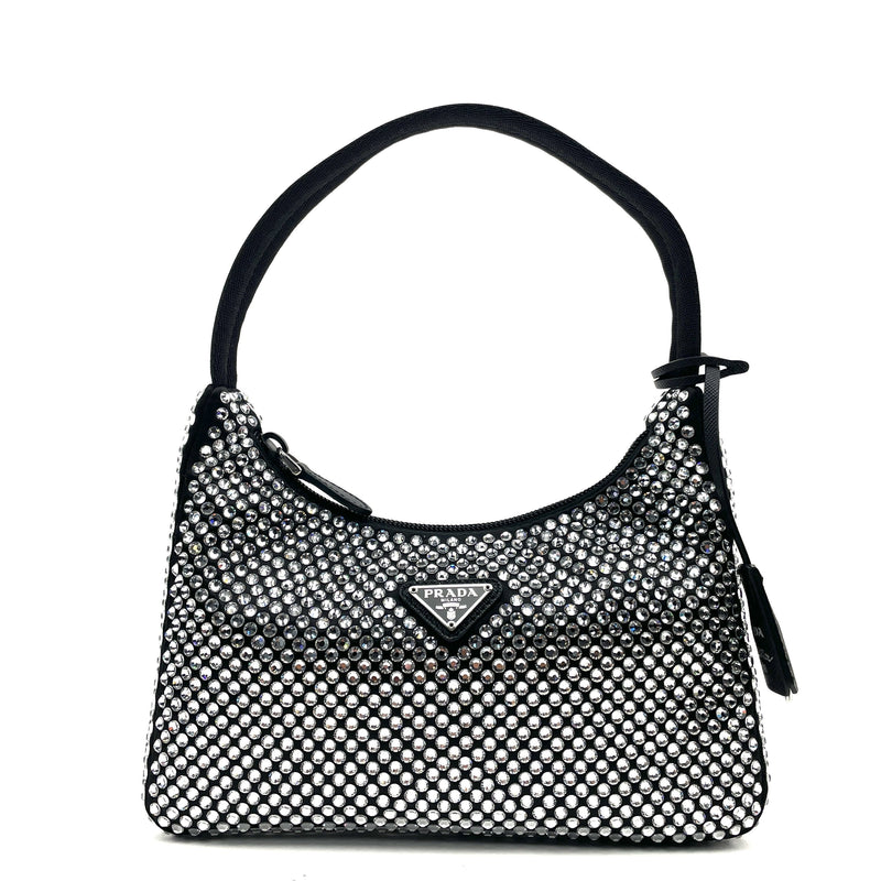 PRADA Crystal Re-Edition 2000 Mini Bag