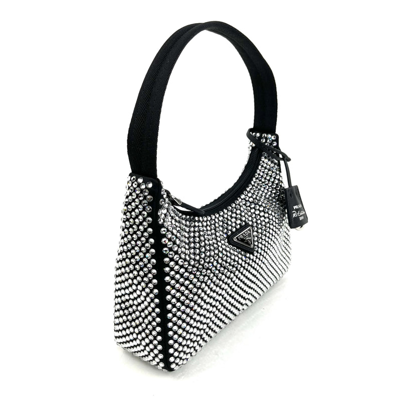 PRADA Crystal Re-Edition 2000 Mini Bag