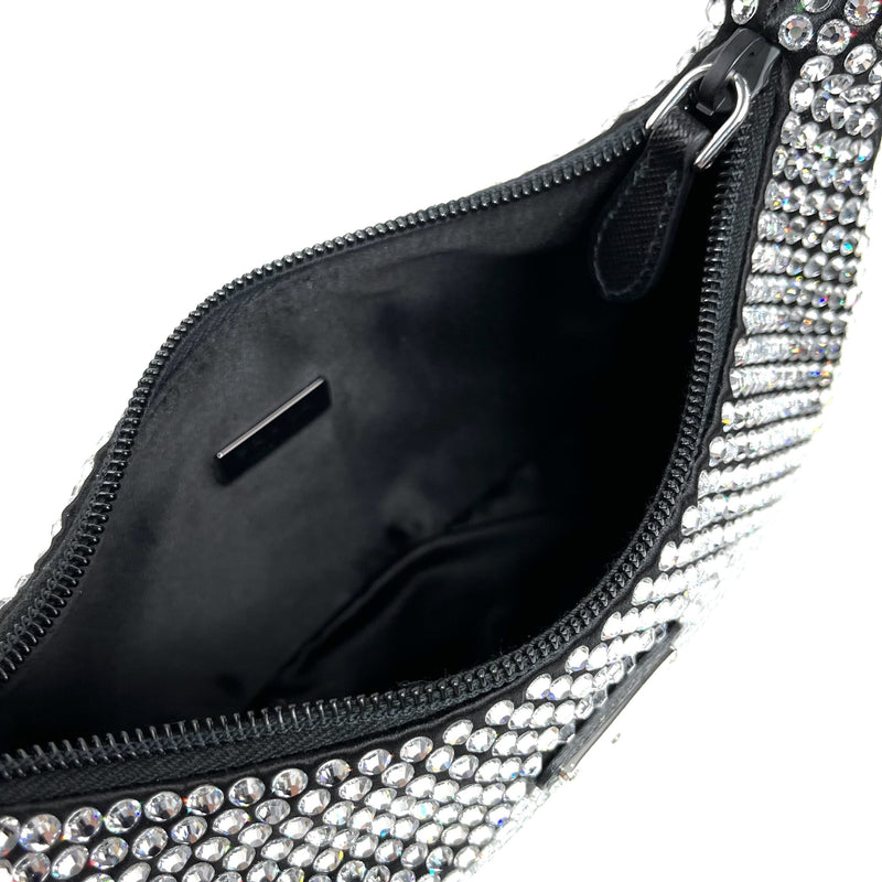 PRADA Crystal Re-Edition 2000 Mini Bag