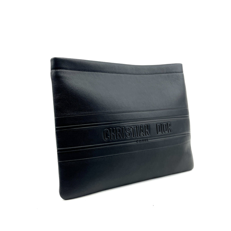 CHRISTIAN DIOR Leather Clutch