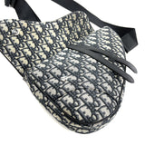 DIOR HOMME Saddle Bag Blue Oblique