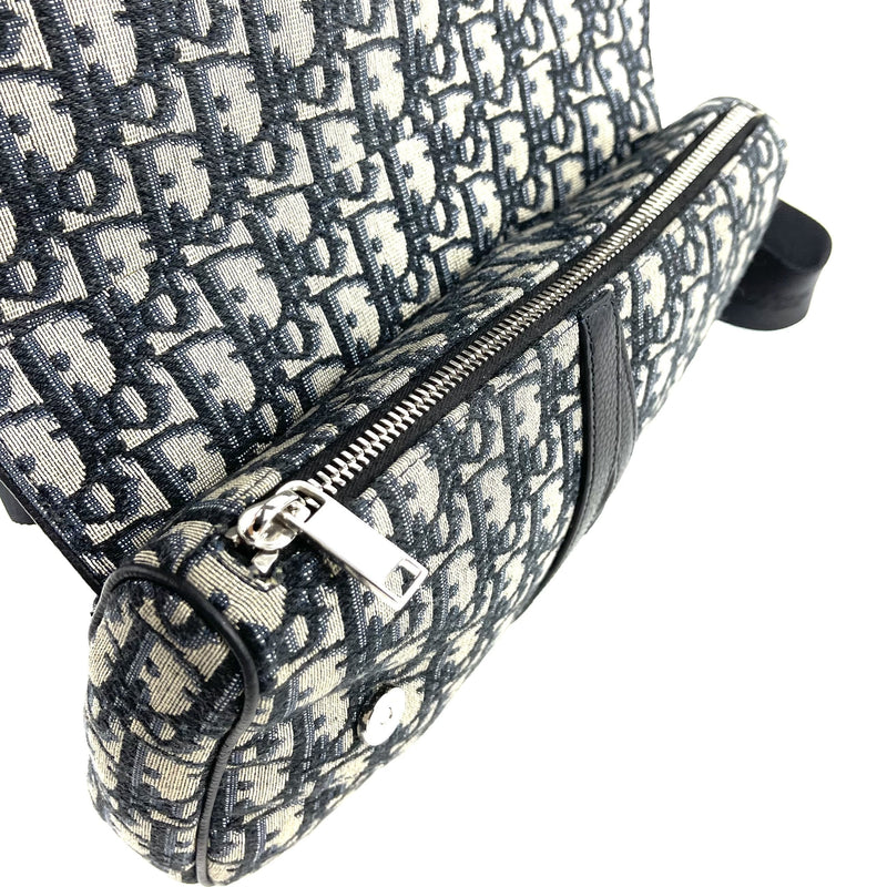 DIOR HOMME Saddle Bag Blue Oblique