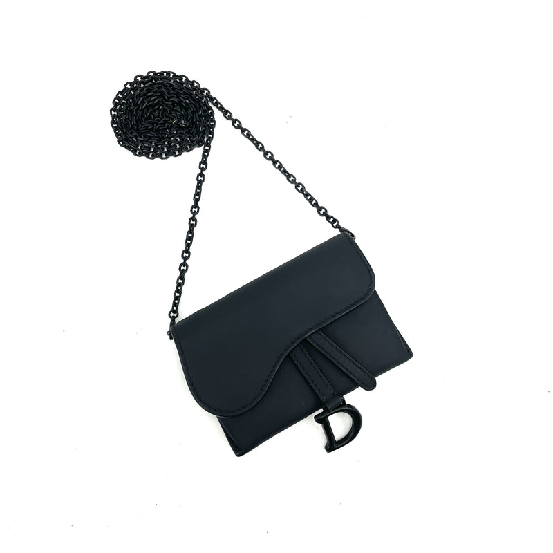 CHRISTIAN DIOR 2019 Nano Saddle Pouch