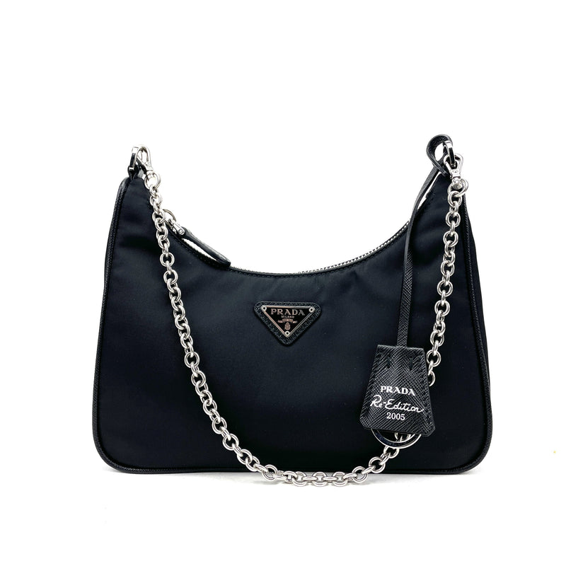 PRADA Re-Edition 2005 Bag - Black Multi Set