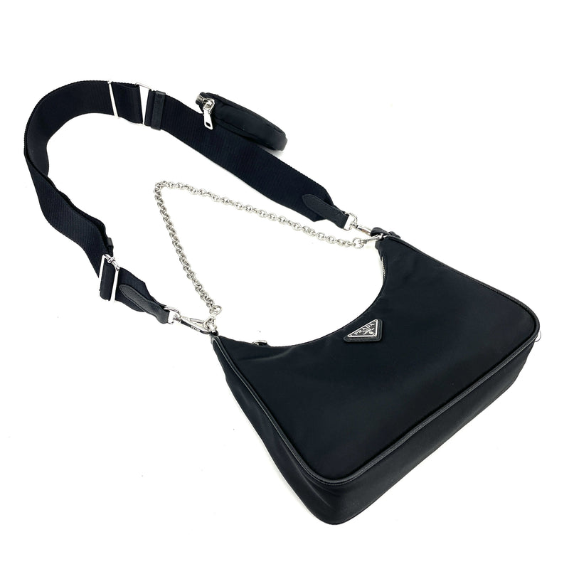 PRADA Re-Edition 2005 Bag - Black Multi Set