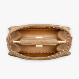 PEEKABOO ISEEU SMALL Beige Sheepskin Bag